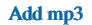 Add mp3